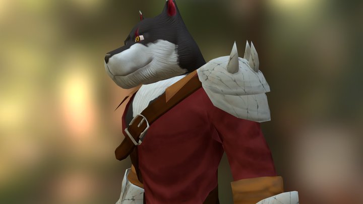 Lancer Fang 3D Model