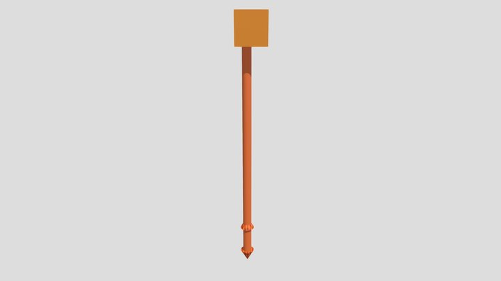 Toby War Hammer 3D Model