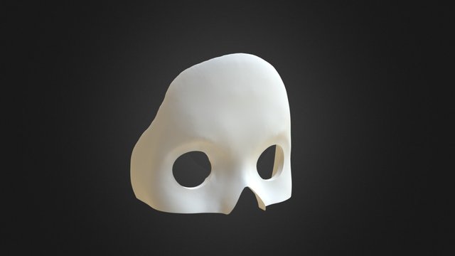 Calavera Mask 3D Model