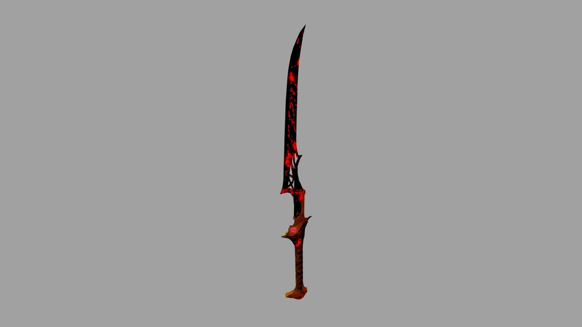 low-poly lava sword - Download Free 3D model by Max (@maximpuzenko22 ...