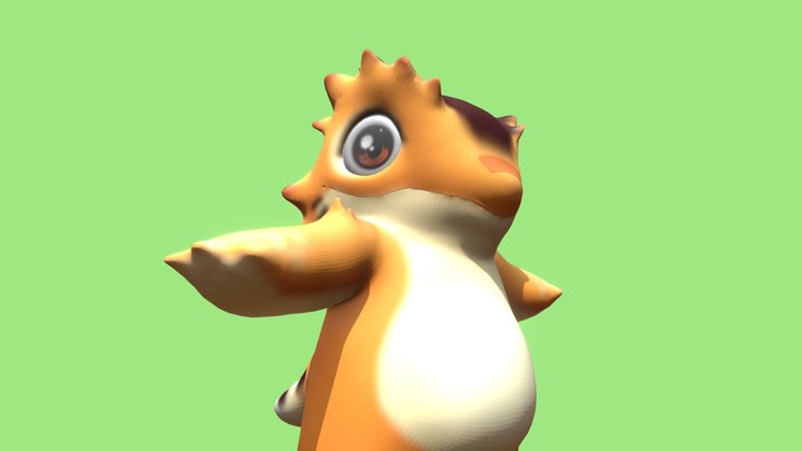 dragon - gecko : drecko 3D Model