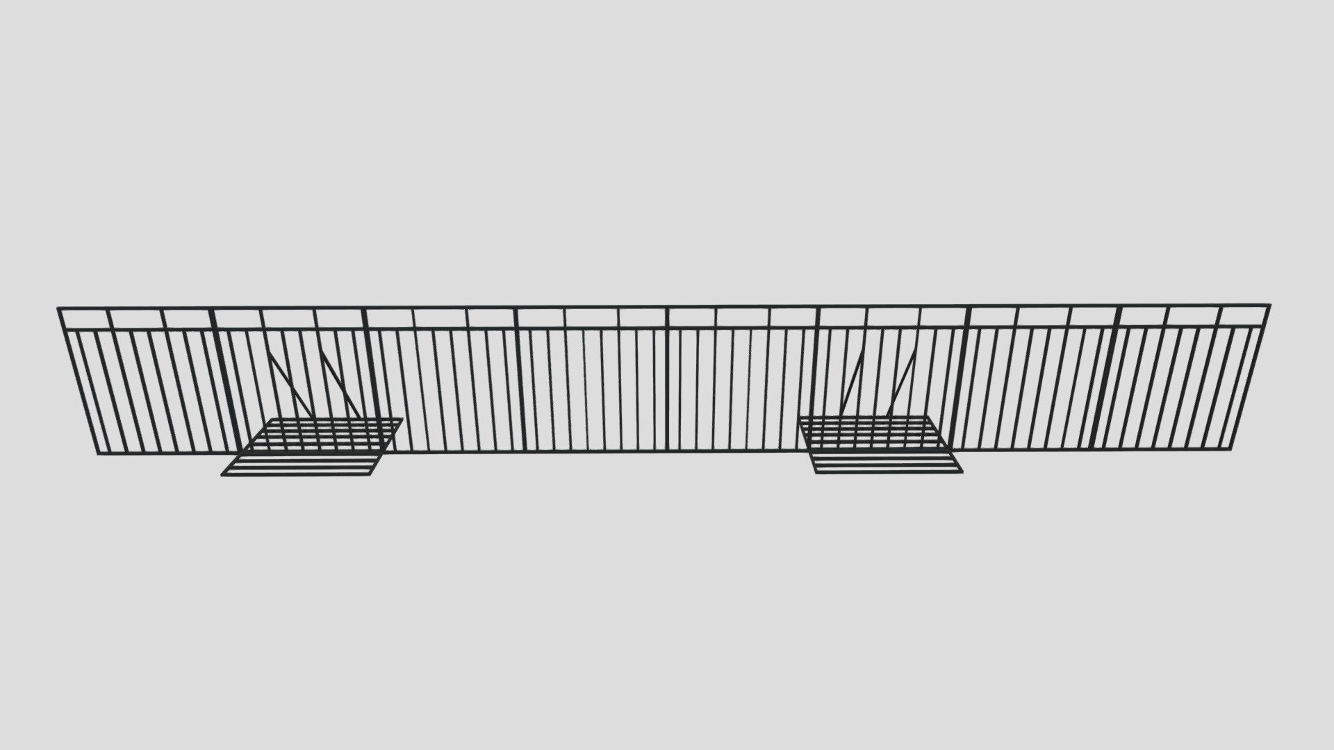 barigate 8 met besi hitam - Download Free 3D model by eventdesignws ...
