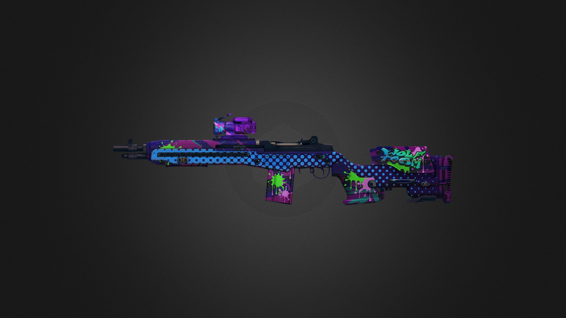 EM-14 Neon Graffiti