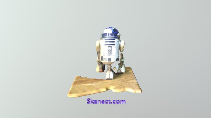 Quick R2D2 Scan 3D Model