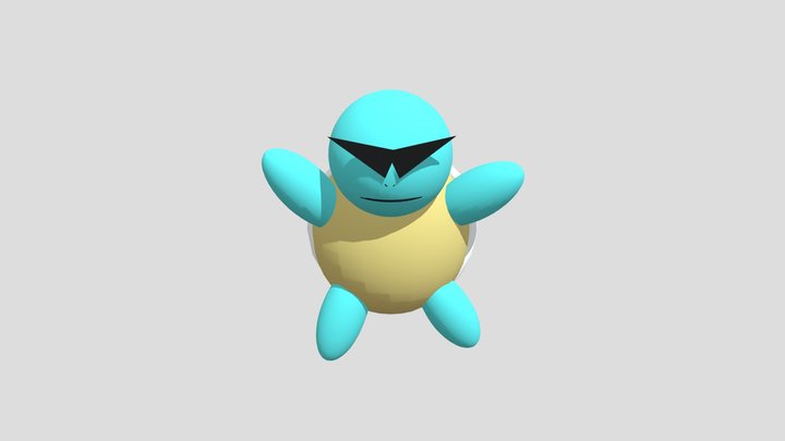 Squirtle 3D Model