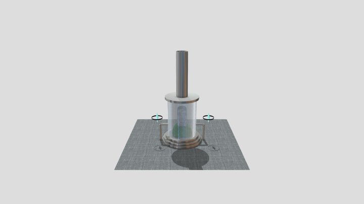 Contained Ancient Monolith 3D Model