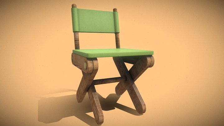 woodenchair 3D Model