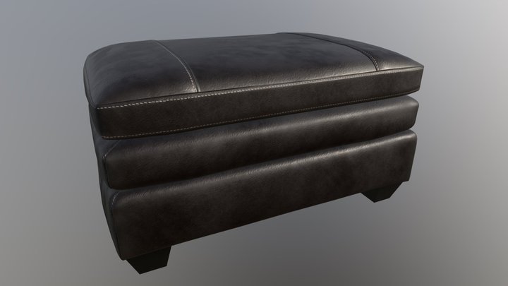 Ottoman Model 3D Model