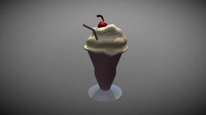 Milkshake 3D Model