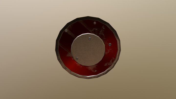 shield (low poly) 3D Model