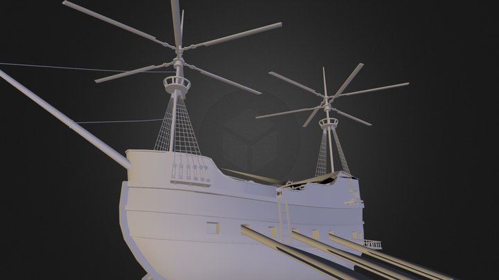 Flying Boat 3D Model