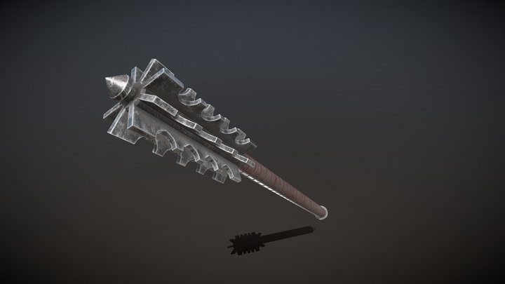 Battle Mace 3D Model