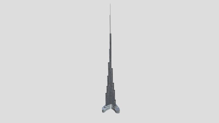 BURJ KHALIFA 3D Model