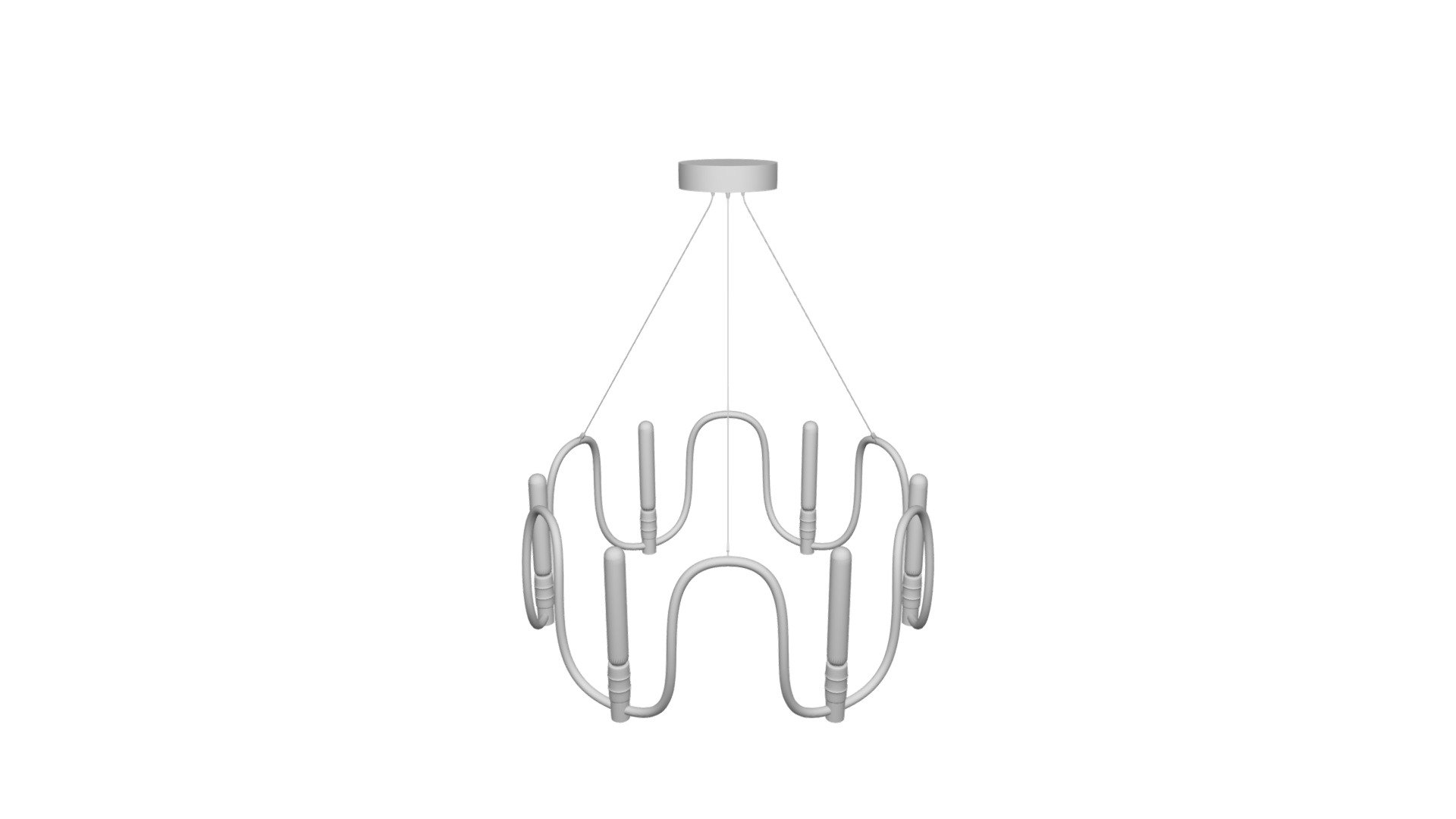 Pendant chandelier Vele Luce Camomilla. DG-HOME