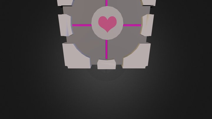 Companion Cube 3D Model