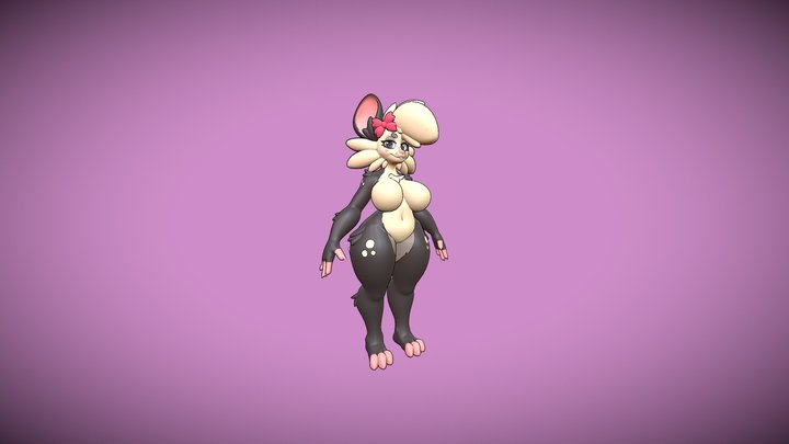 Possum Girl :3 3D Model