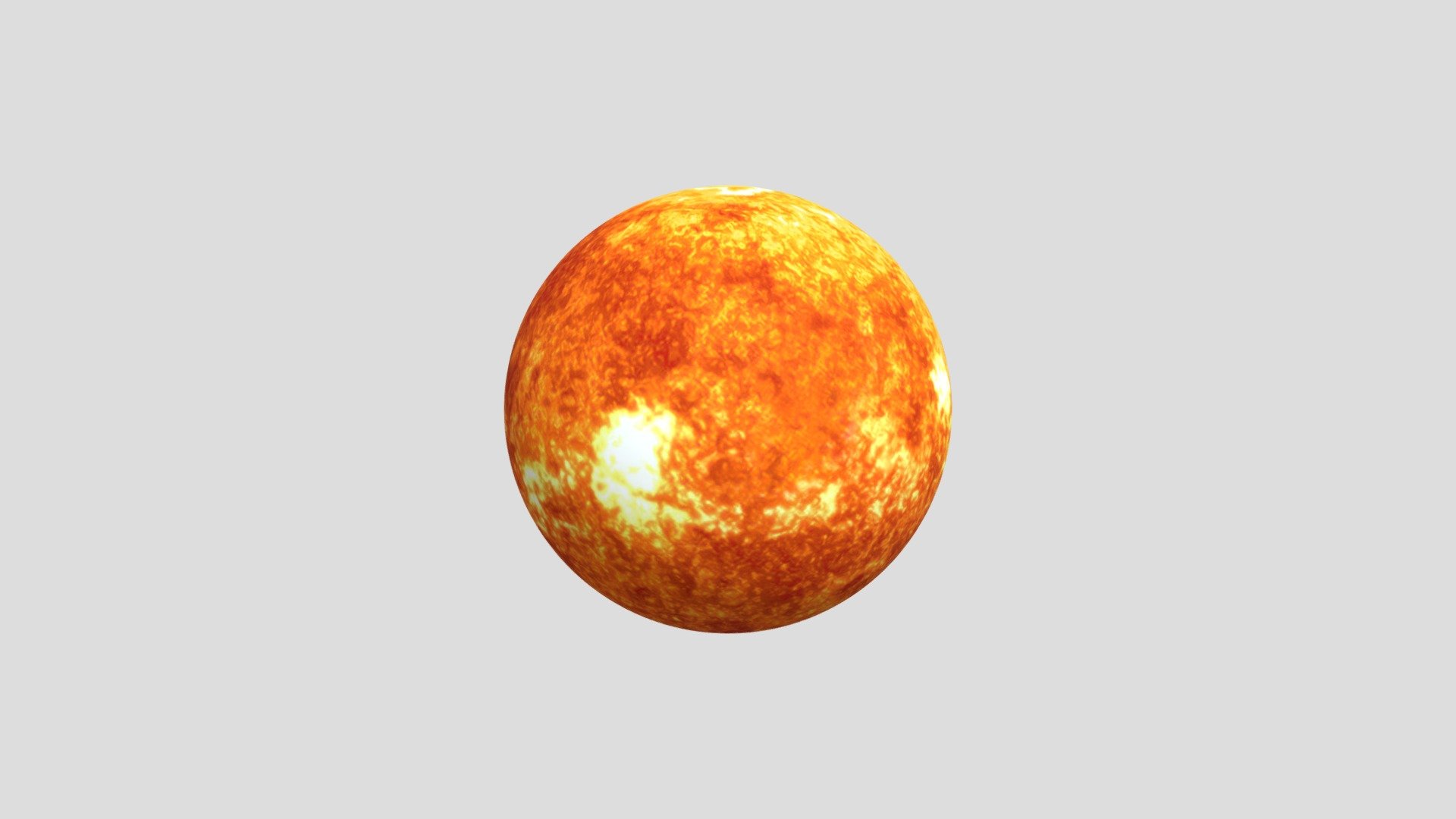 Sun Model - Download Free 3d Model By Chentschel [07c2835] - Sketchfab