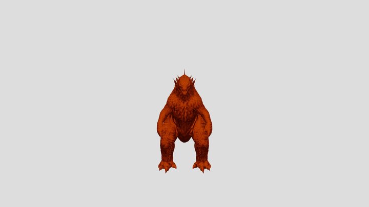 Skullzilla 3D Model