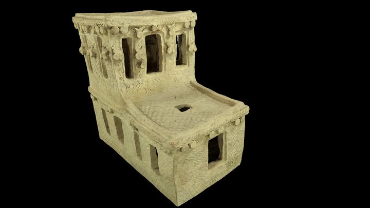 Babylonian Spirit House 3D Model