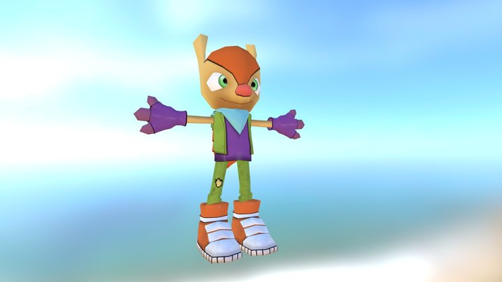 ArmadilloModelado02 3D Model