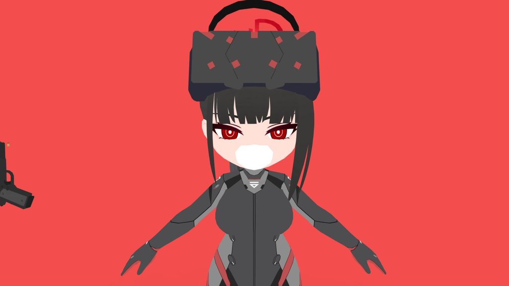 [Blue Archive] -Rio (Battle)- Full Rip + Rig