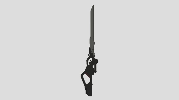 Type-4O Sword 3D Model