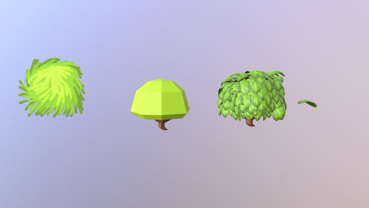 Bush Variations 3D Model