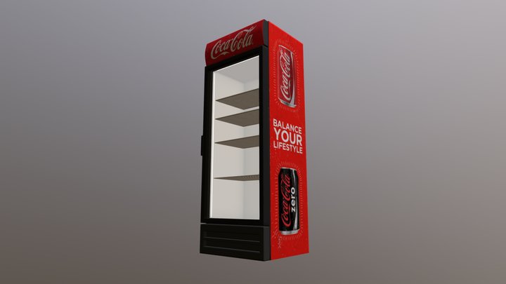 Promo fridge 3D Model