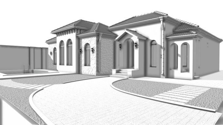 HouseProject44 3D Model