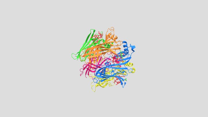 Interaction of ImI Conotoxin and Ac-AChBP 3D Model