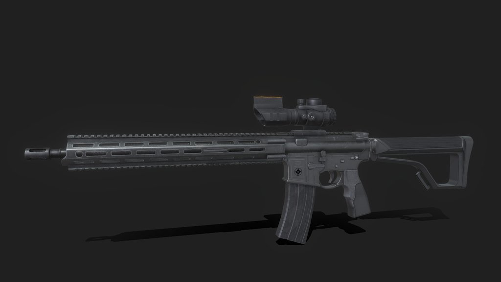 AR-15 weapon