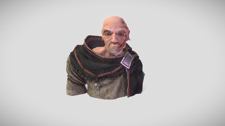 The old man 3D Model