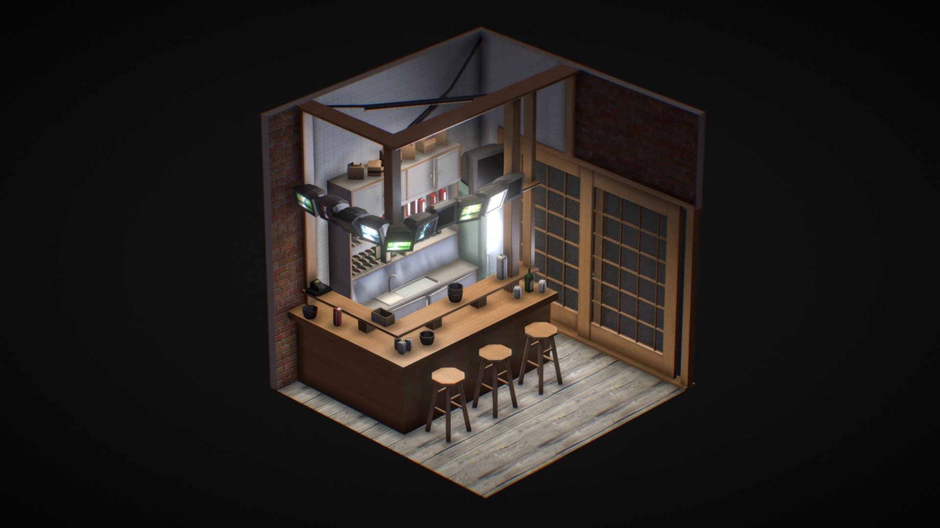 Local of strays — Sketchfab embed 3D viewer