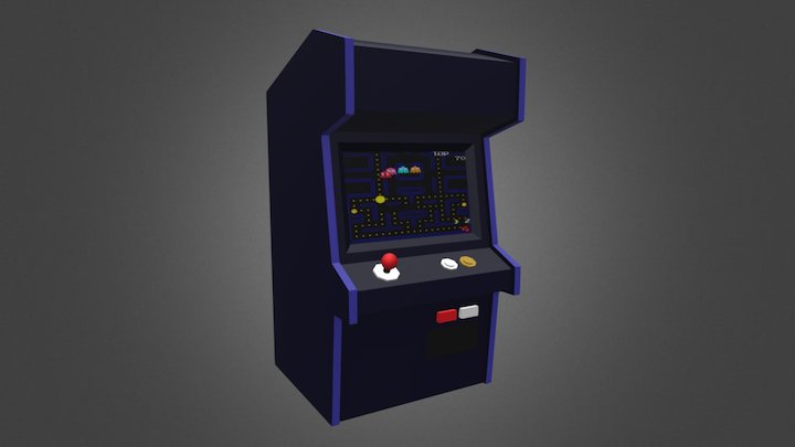 Game machine 3D Model