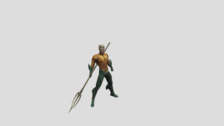 Aquaman 3D Model
