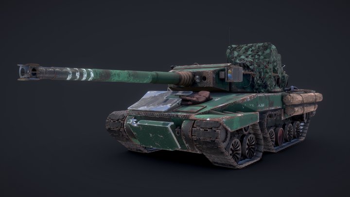 Char Murat + 3D style 3D Model