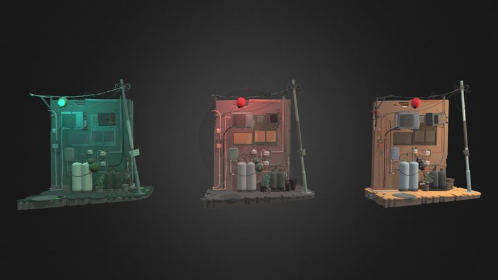 diorama 3D Model