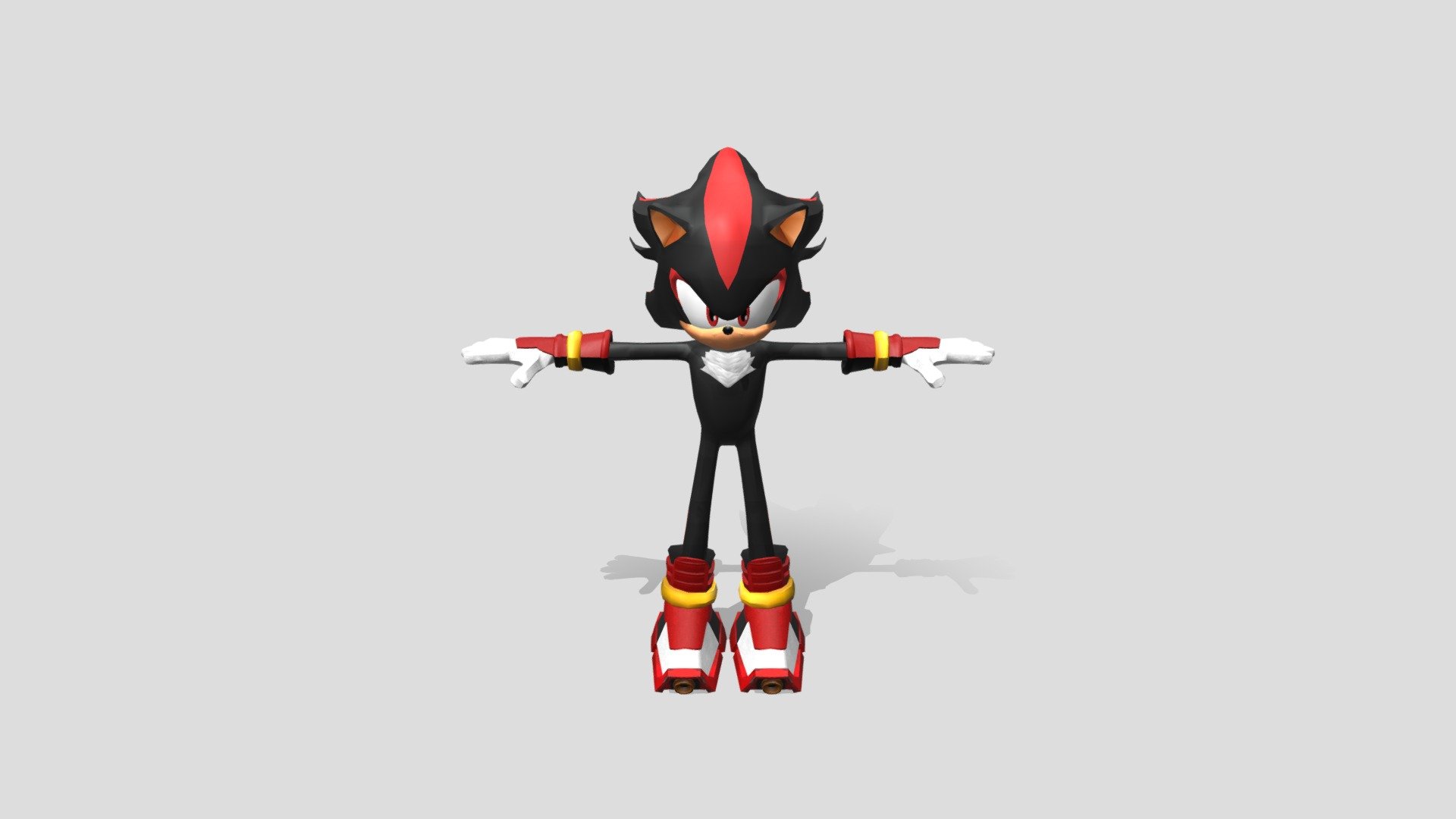 Mobile - Sonic Dash 2: Sonic Boom - Shadow - The Models Resource