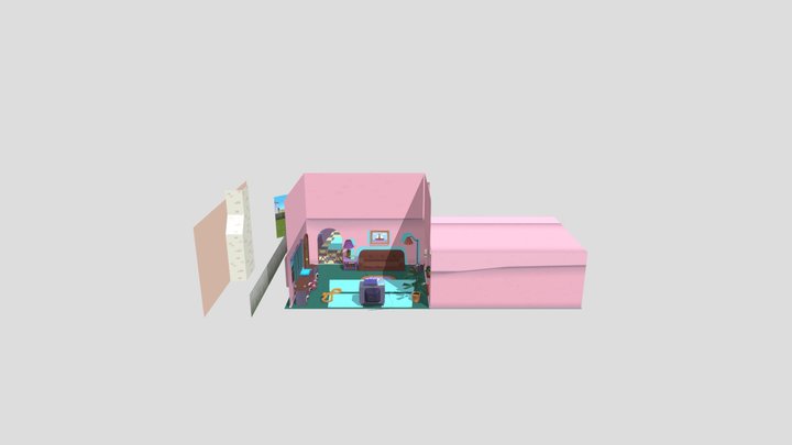 PC Computer - The Simpsons Hit & Run - Simpsons 3D Model