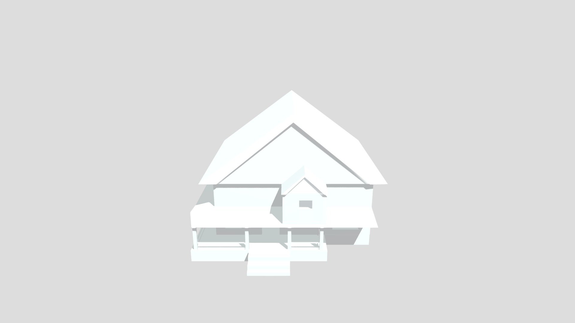 House 3D - 3D model by Walkman_2000 [07cf7b2] - Sketchfab