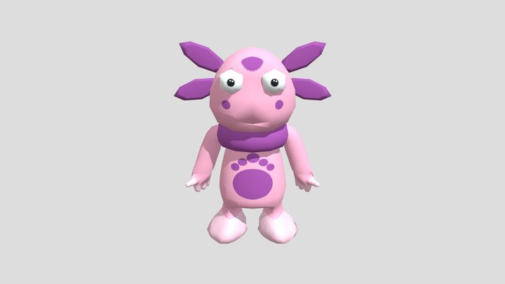 Luntik 3D Model