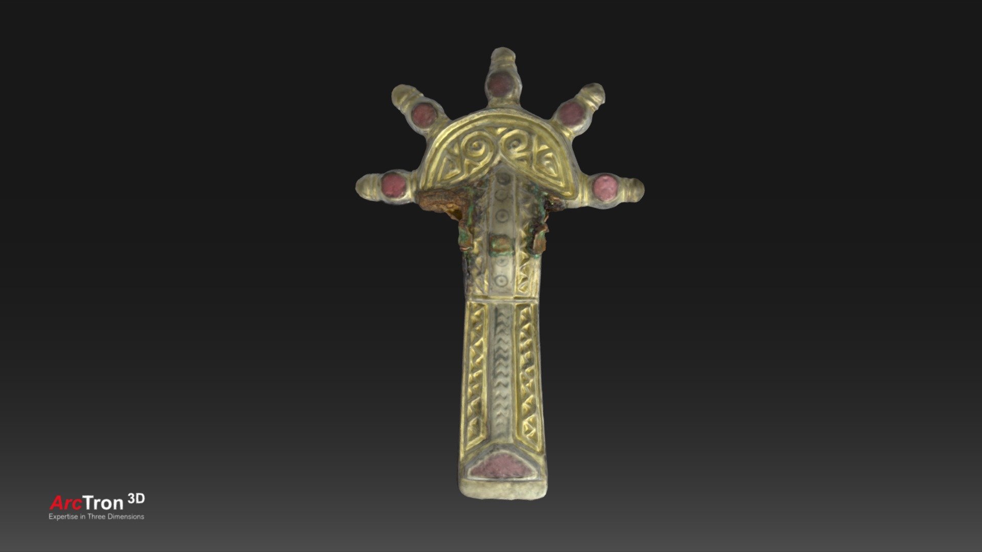 Große Bügelfibel - AR — Sketchfab embed 3D viewer