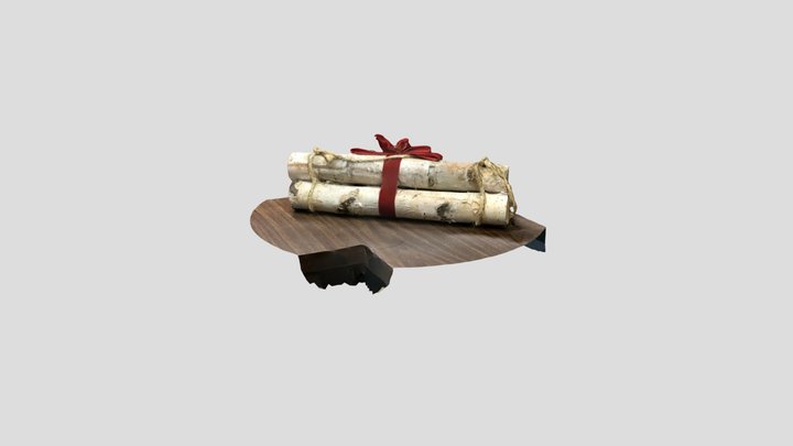 Christmas logs 3D Model