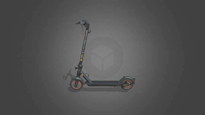 Electric Scooter 3D Model