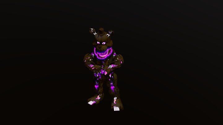 Bloodless Golden Freddy: Idea #1 3D Model