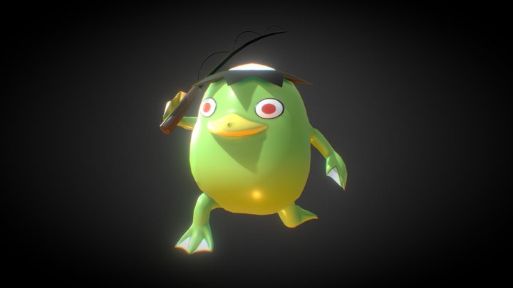 【百駭夜行】河童 3D Model