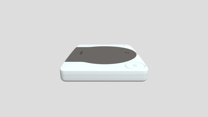 PS1 Slim (Free to Download) 3D Model