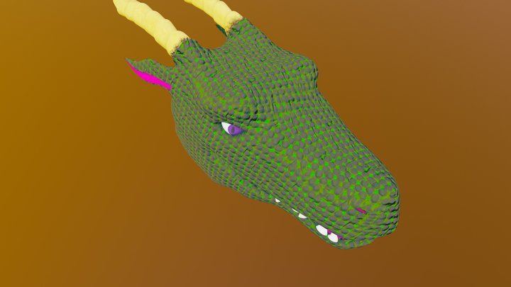 Green_Dragon 3D Model