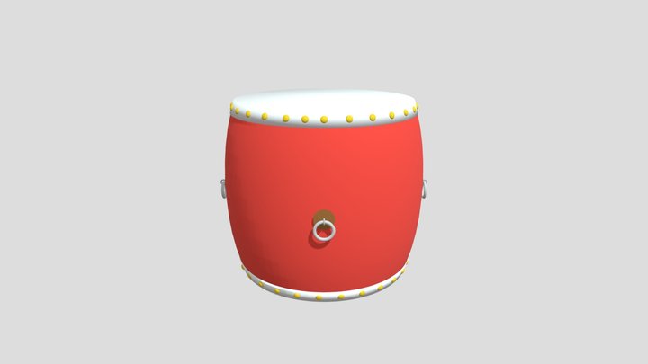 china Drummer 3D Model