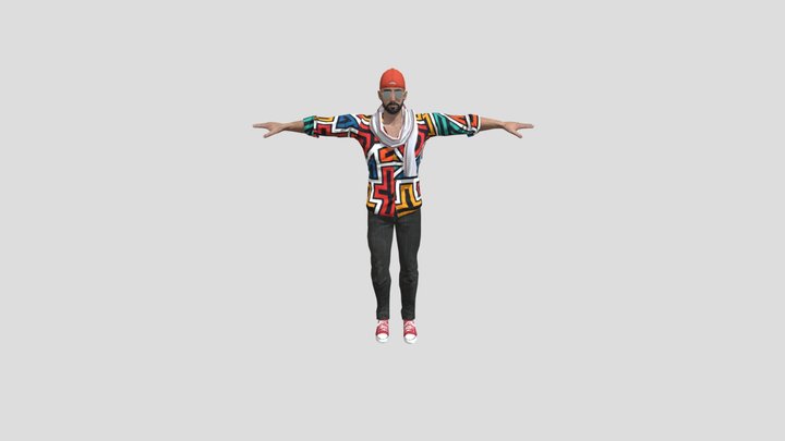Indian theft auto Jack 3D Model